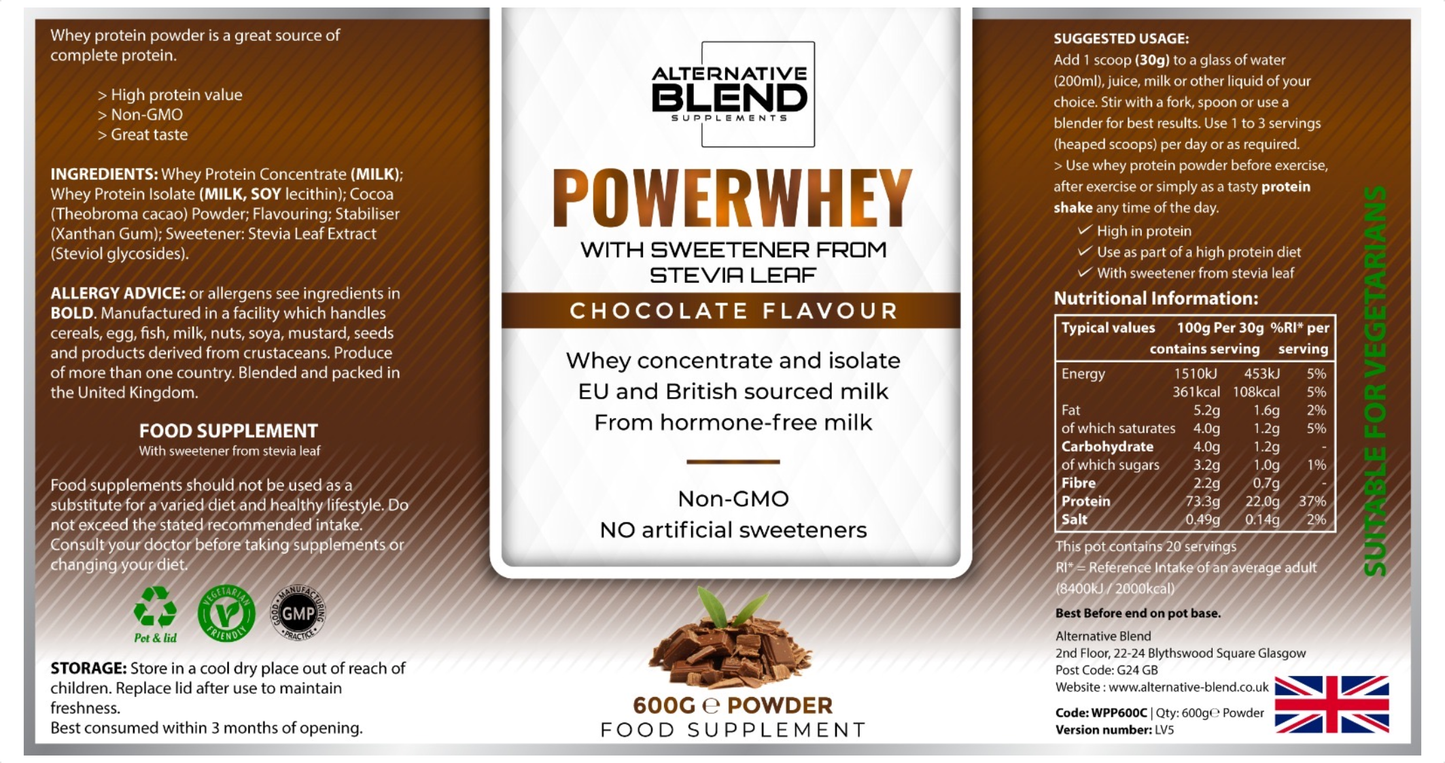 PowerWhey (Chocolate)